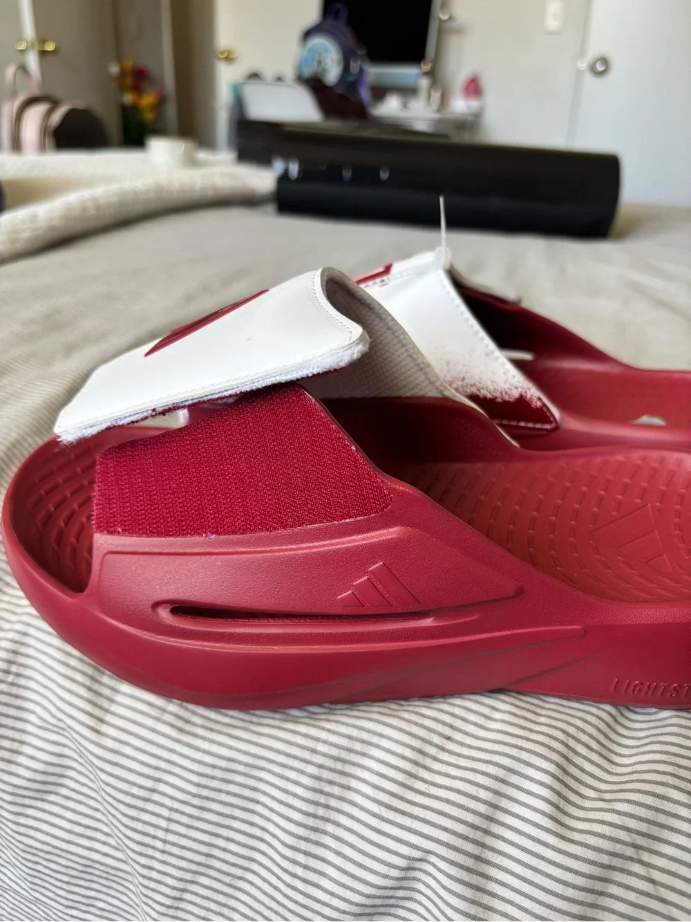 adidas sandals wear
